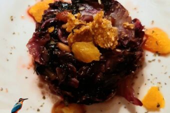 Von unserer Mitarbeiterin Catherine kreiert: lauwarmer Radicchio rosso Salat –>weiterlesen